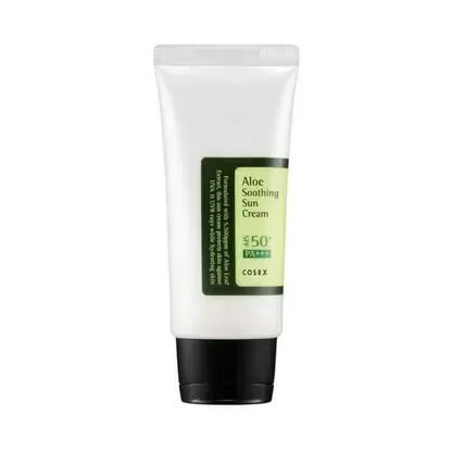COSRX Aloe Soothing Sun Cream SPF50+ PA+++ apsauginis kremas nuo saulės, 50 ml