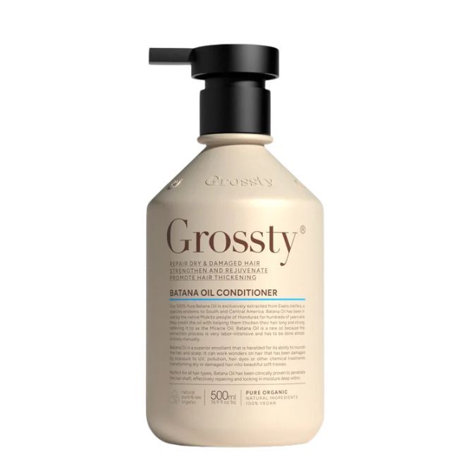 Grossty Batana Oil kondicionierius  su batanos aliejumi sausiems ir pažeistiems plaukams