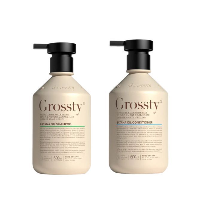 Grossty Batana Oil šampūnas ir kondicionierius su batanos aliejumi 500 ml x 2