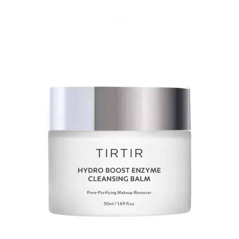 TIRTIR - Hydro Boost Enzyme Cleansing Balm - Enzyminis balzamas - Prabangios kreminės tekstūros balzamas, kontaktuodamas su vandeniu, virsta švelnia pienelio emulsija. Šis valiklis efektyviai pašalina makiažą ir kitus odos nešvarumus, palikdamas odą švarią ir sudrėkintą.
