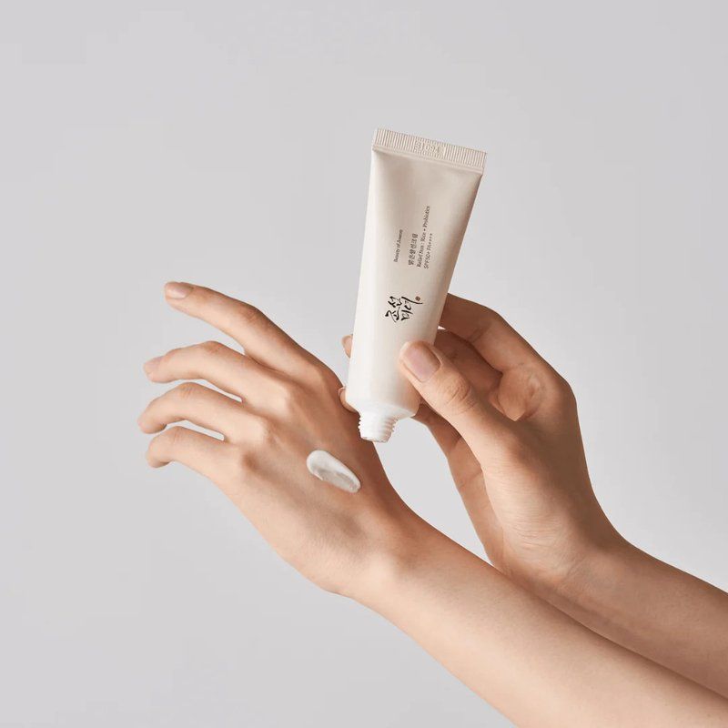 BEAUTY OF JOSEON Relief Sun Rice &amp; Probiotics SPF 50 kremas nuo saulės 50 ml
