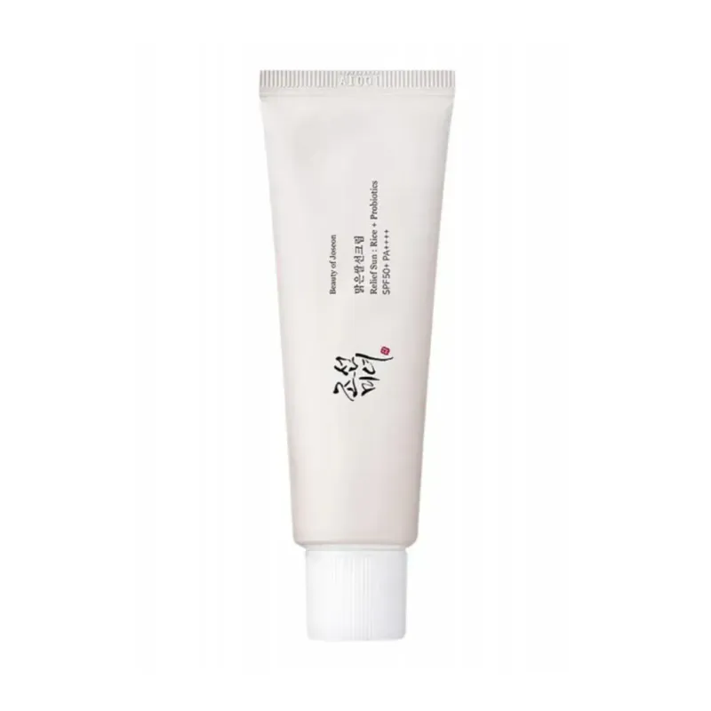 BEAUTY OF JOSEON Relief Sun Rice &amp; Probiotics SPF 50 kremas nuo saulės