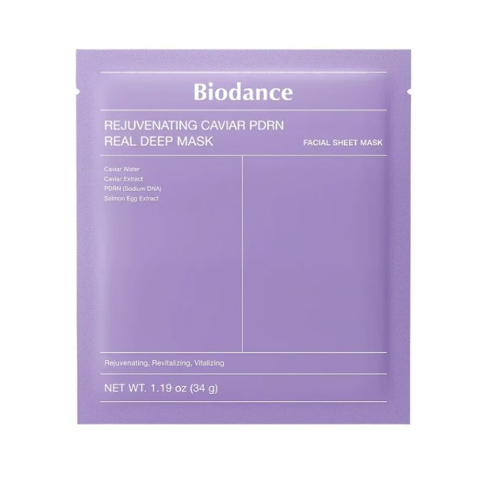 BIODANCE Rejuvenating Caviar PDRN Real Deep Mask – atjauninanti veido kaukė