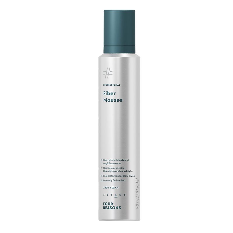 FOUR REASONS Professional Fiber Mousse apimties suteikiančios plaukų putos 200 ml