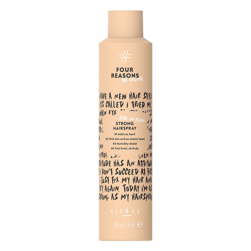 FOUR REASONS Original Strong Hairspray stiprios fiksacijos plaukų lakas 300 ml