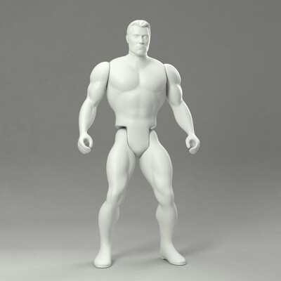 The Blank Slate Amazing Heroes Action Figure The Blank Slate Amazing Heroes Action Figure
