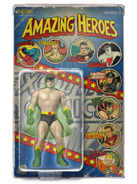Green Turtle Amazing Heroes Action Figure Green Turtle Amazing Heroes Action Figure