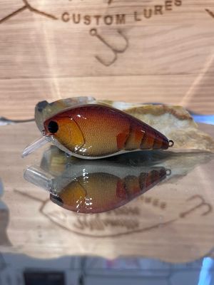 Dozer 2.5 Squarebill - Red Rusty Craw