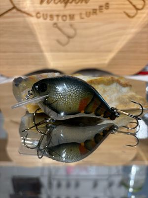 Super squarebill - Olive Rusty Craw