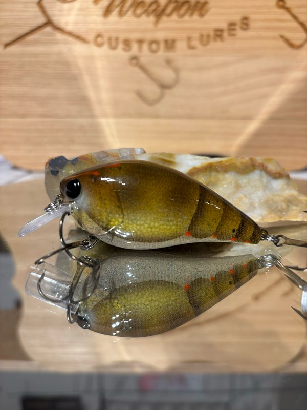 Dozer 2.5 Squarebill - Bottlebrush Craw