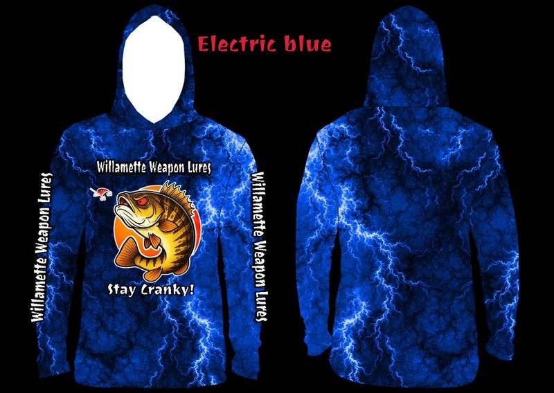 Sunshirt - Electric Blue Stay Cranky- Large