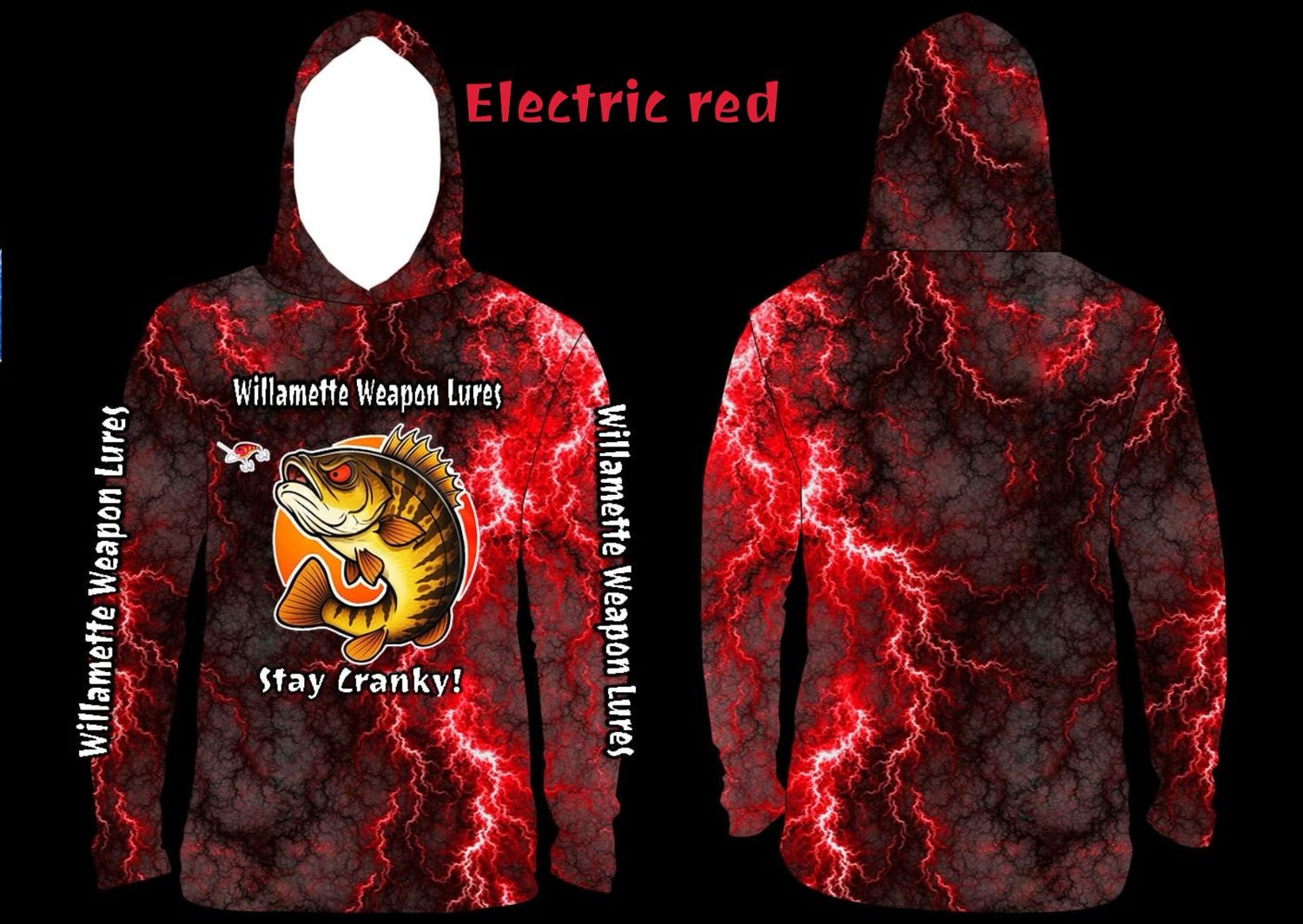 Sunshirt - Electric Red Stay Cranky- 4XL
