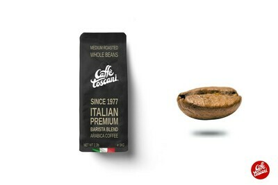 Caffè Toscani®, Arabica Roasted Coffee Beans 1Kg (2.2lb)