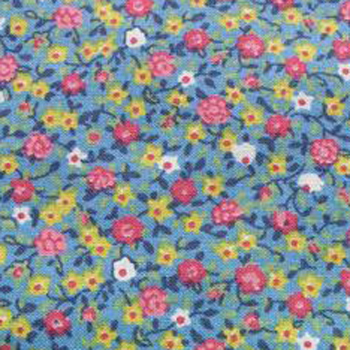 FQ - Små rosa, gula och vita blommor
