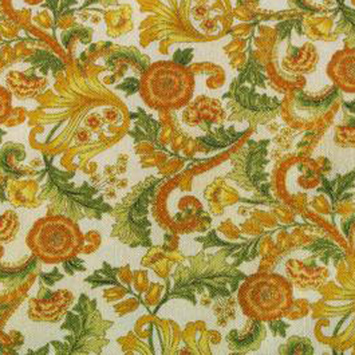FQ - Orange och gula blomrankor