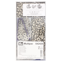Prym Multipac öljetter, förnicklade, 5 mm - 500 st