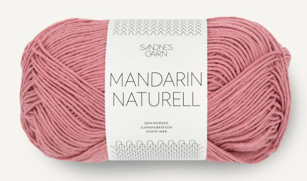 Sandnes Mandarin Naturell, 50 gr - 4323