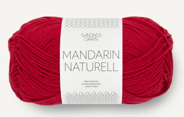 Sandnes Mandarin Naturell, 50 gr - 4219