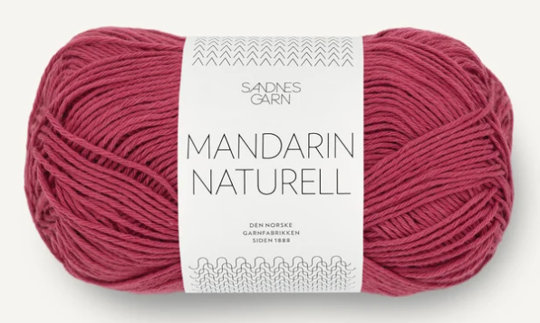 Sandnes Mandarin Naturell, 50 gr - 4335