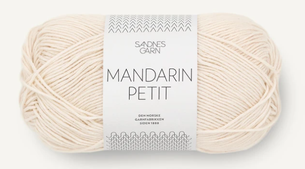 Sandnes Mandarin Petit, 50 gr - Naturvit