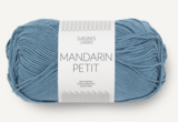 Sandnes Mandarin Petit, 50 gr - Jeansblå - 9463