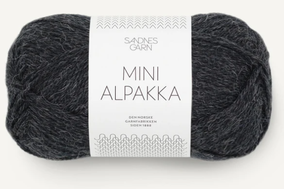 Sandnes Mini Alpakka, 50 gr - Koksgrå