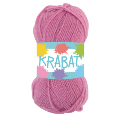 Falkgarn Krabat, 50 gr - 415 Ljuslila