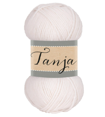 Falkgarn Tanja, 100 gr - 023 Ecru