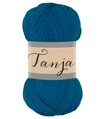 Falkgarn Tanja, 100 gr - 580 Petrol