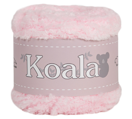Falkgarn Koala, 100 gr - 001 Ljusrosa