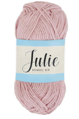 Falkgarn Julie 8/8, 50 gr - 16 Ljusrosa