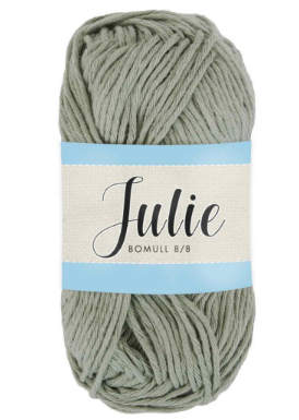 Falkgarn Julie 8/8, 50 gr - 15 Dimgrön
