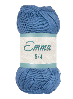 Falkgarn Emma 8/4 merc., 100 gr - 346 Jeans