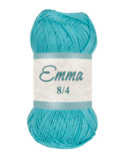 Falkgarn Emma 8/4 merc., 100 gr - Turkos