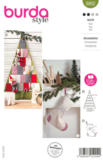 Burda 5952 - Accessoarer - Julstrumpa och Julgran