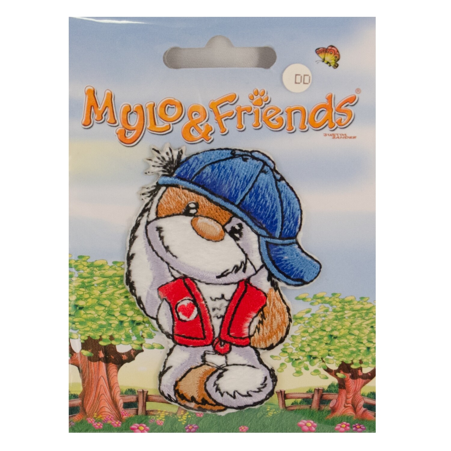 Fabric badge Mylo &amp; Friends