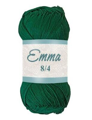 Falkgarn Emma 8/4 merc., 100 gr - 983 Mossgrön