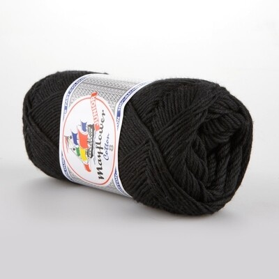 Mayflower Cotton Junior 8/4 - svart