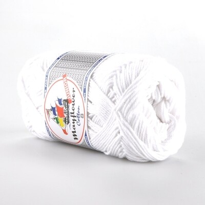 Mayflower Cotton Junior 8/4  - vit