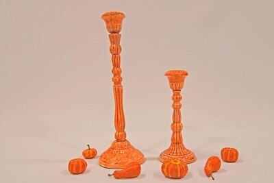 Boel &amp; Jan - Emaljljusstake - Orange