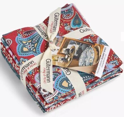 Gütermann - Ring a Roses - Fat Quarterpaket - Elegant Spirit