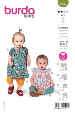 Burda 9239 - Baby