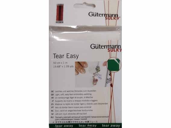 Mellanlägg Gütermann Sulky - Tear Easy