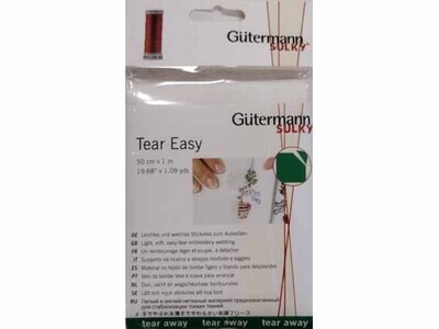 Mellanlägg Gütermann Sulky - Tear Easy