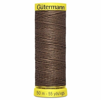 Gütermann - Lintråd - 50 m - brun