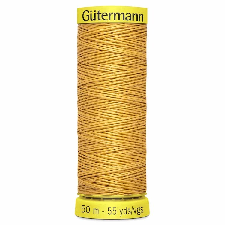 Gütermann - Lintråd - 50 m - gul