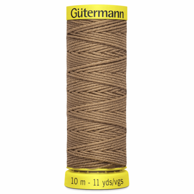Gütermann - Elastisk tråd - 10 m - beige