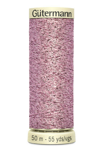 Gütermann - Metall Effekt tråd  w331 - 50 m - cerise