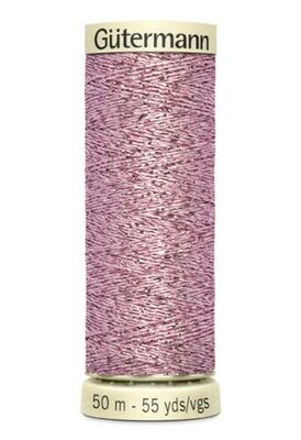 Gütermann - Metall Effekt tråd  w331 - 50 m - cerise