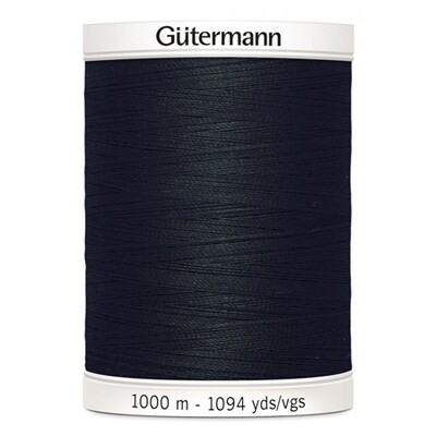 Gütermann - Rayon 40 - 1000 m - 1005 (svart)
